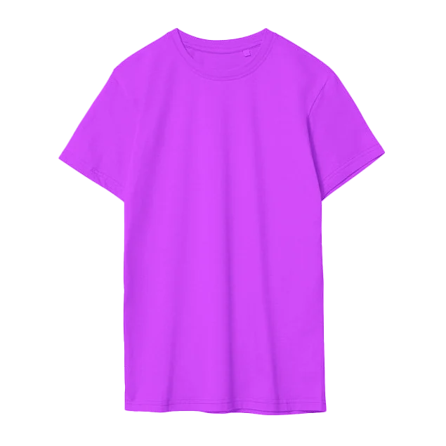 Футболка Fruit of the Loom, фиолетовая